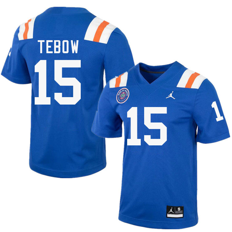 Tim Tebow Florida Jersey,Florida Gators #15 Tim Tebow Jersey Youth Uniforms-Throwback Royal Tim Tebow Florida Jersey,Florida Gators #15 Tim Tebow Jersey Youth Uniforms-Throwback Royal